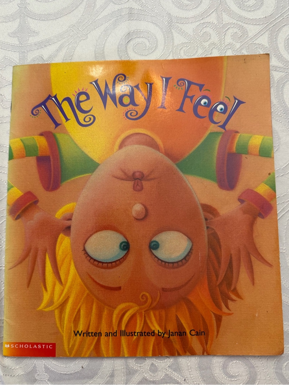 The Way I Feel - Orange and Yellow Illustrated Cover
